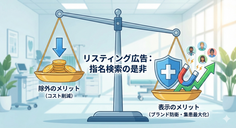 リスティング広告：指名検索の是非