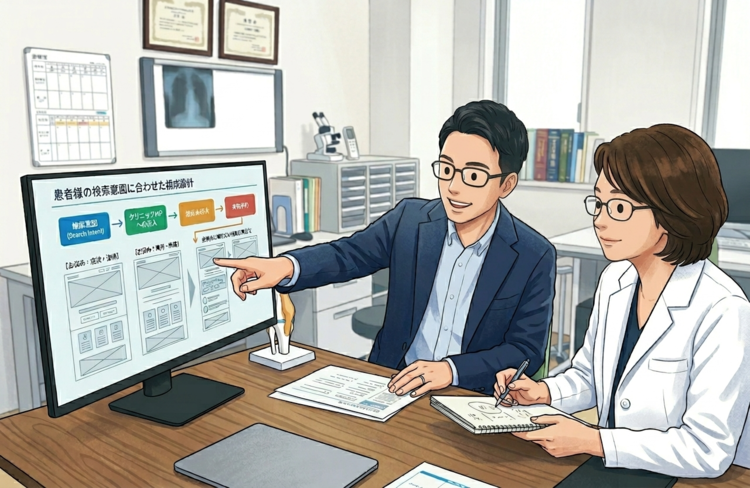 クリニックのLP制作で重要なポイント